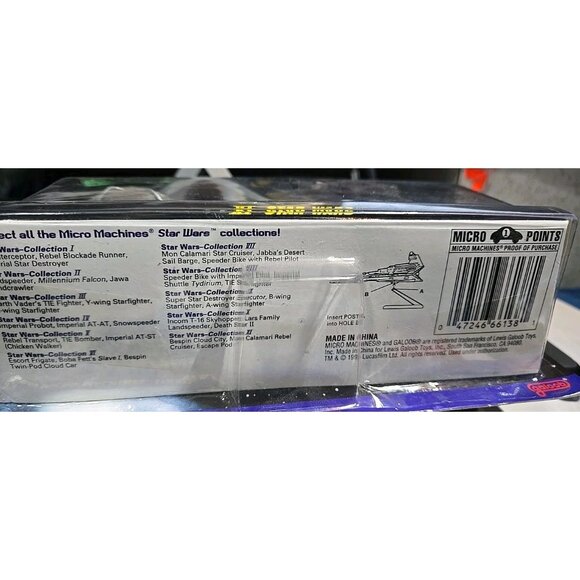 Star Wars Micro Machines set XI Cloud City / Escape Pod / Mon Cala 1996 MOC - Picture 3 of 3